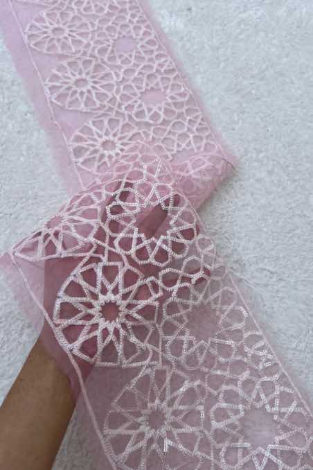 1.5 yards Sequin Wide Patch