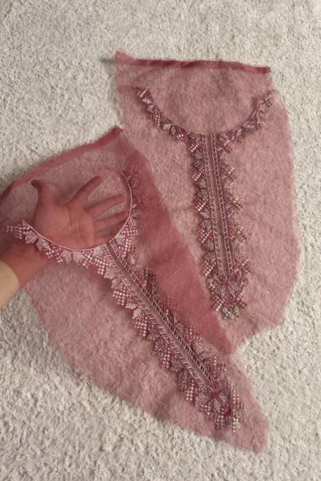 Pink Neckline