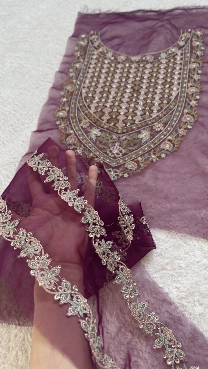Sapphire Neckline + 2 yard Patch
