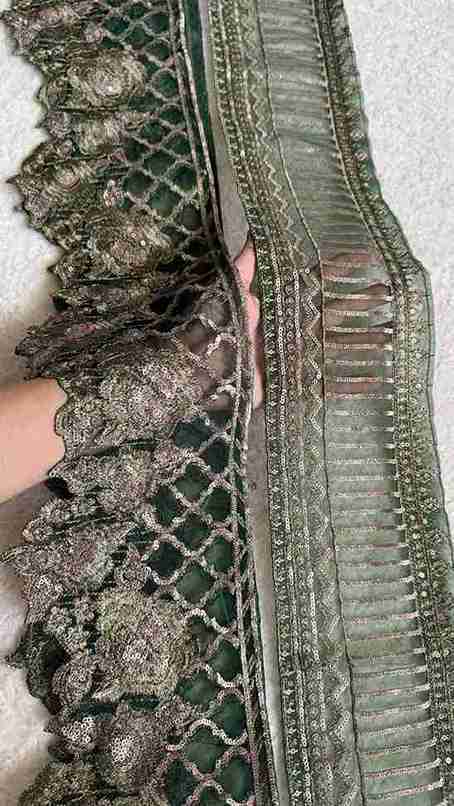 MariaB Set 58 inches Sleeves + Back daman + 30 inches front daman