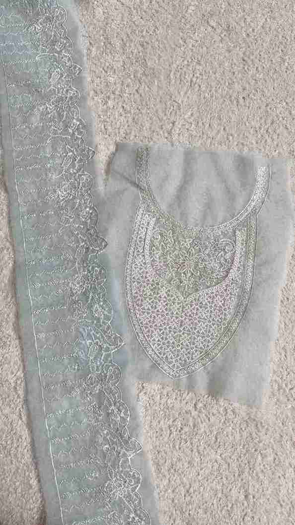 Set (Neckline & 2.5 Yards Patch)