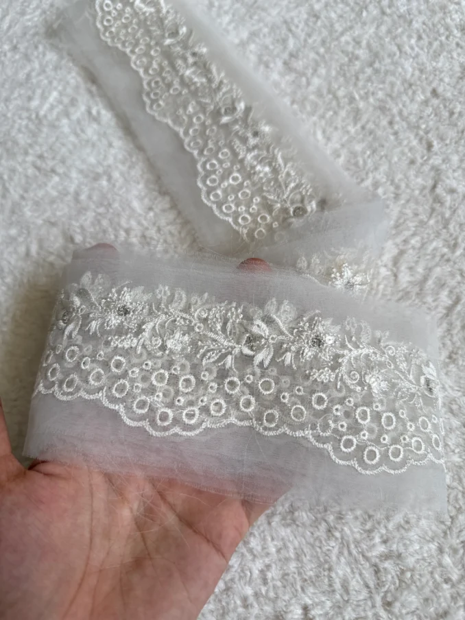 Dyeable white Yard Patch