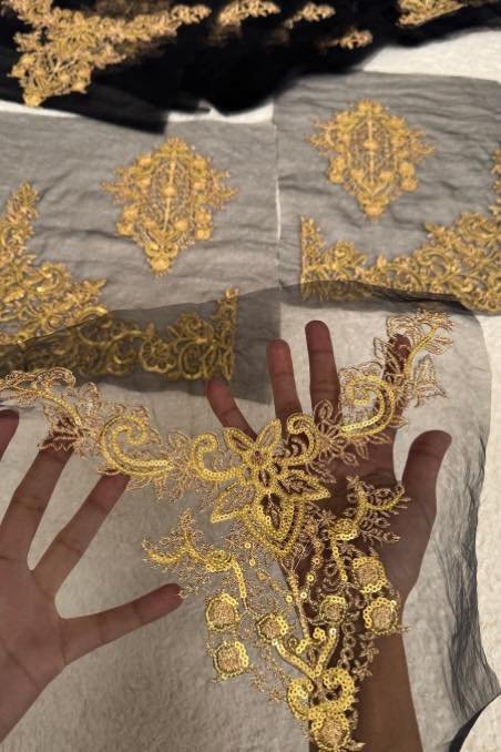 Set ( Neckline & Corners)