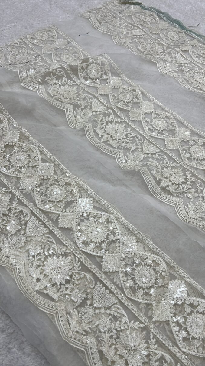 Sapphire Fancy Wide Off-White Patch