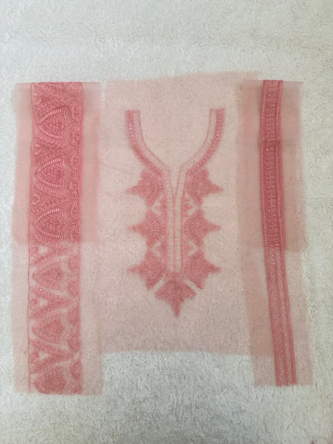Set of Neckline & Yard lines Patch